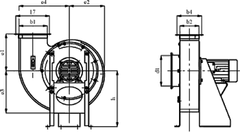 Wentylatory promieniowe WP-500 i WP-1000